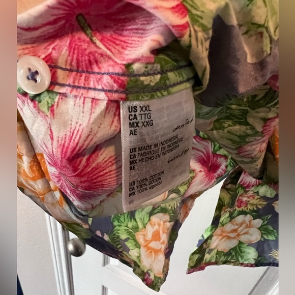 Club room causal button down shirt size XXL - Picture 6 of 6